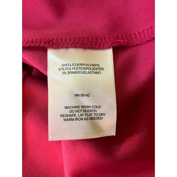 London Times high halter ruffle neck shift mini dress - Picture 4 of 8